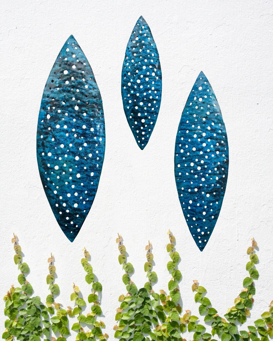 Willow Leaf, copper, blue or green-brown patina